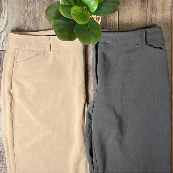 Tribal Pants - 2 Pair Women’s Dress Pants Bundle- Tribal & Apostrophe Brands